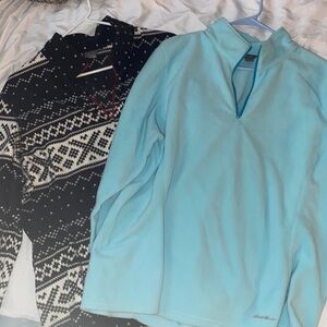 Bundle of Eddie Bauer Fleeces